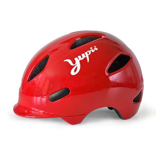 Kask Yupii XS czerwony 48-52cm