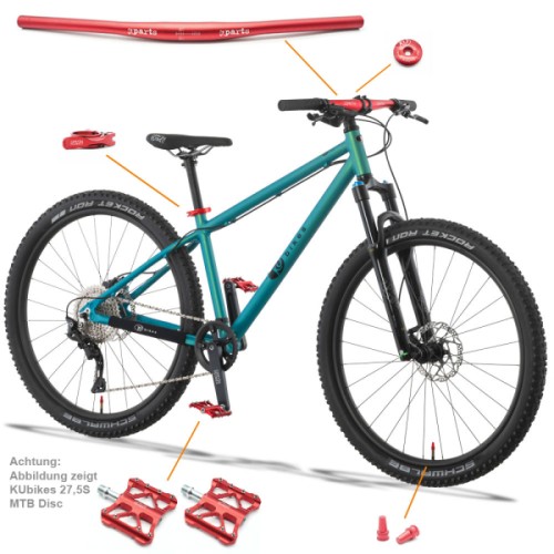 Rower młodzieżowy 27,5" KUbikes 27,5L MTB DISC