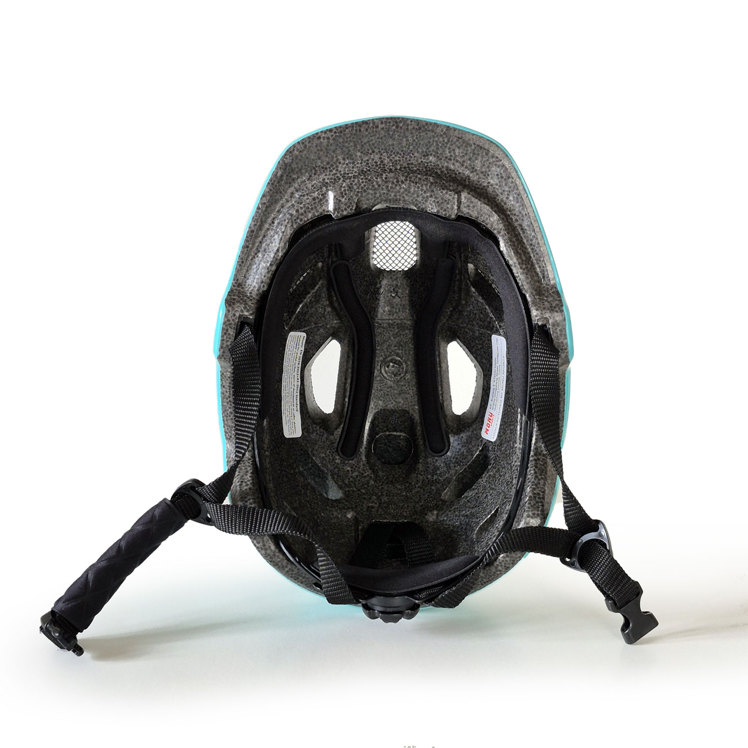 kask yupii mietowy widok z boku