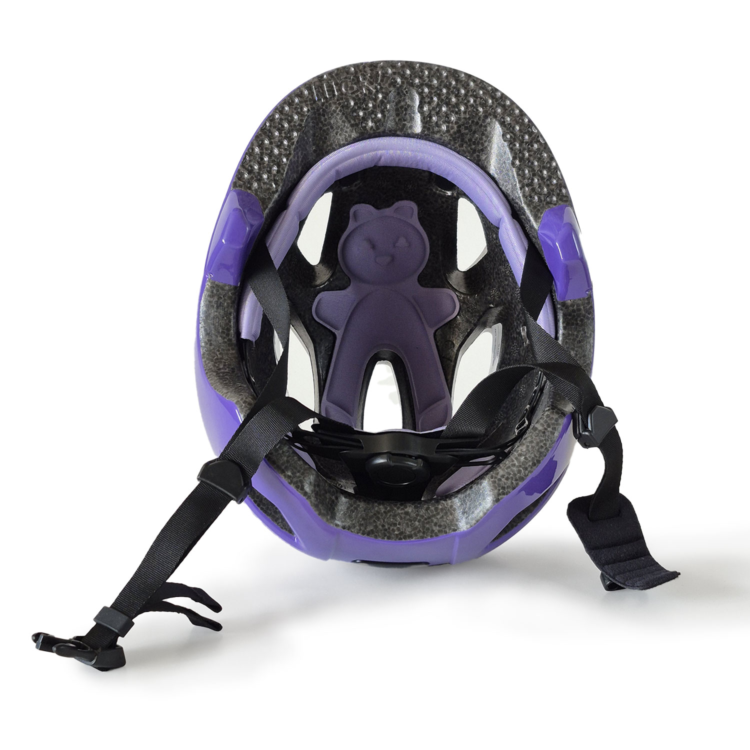 kask yupii xs wnętrze kasku dla dzieci fioletowego