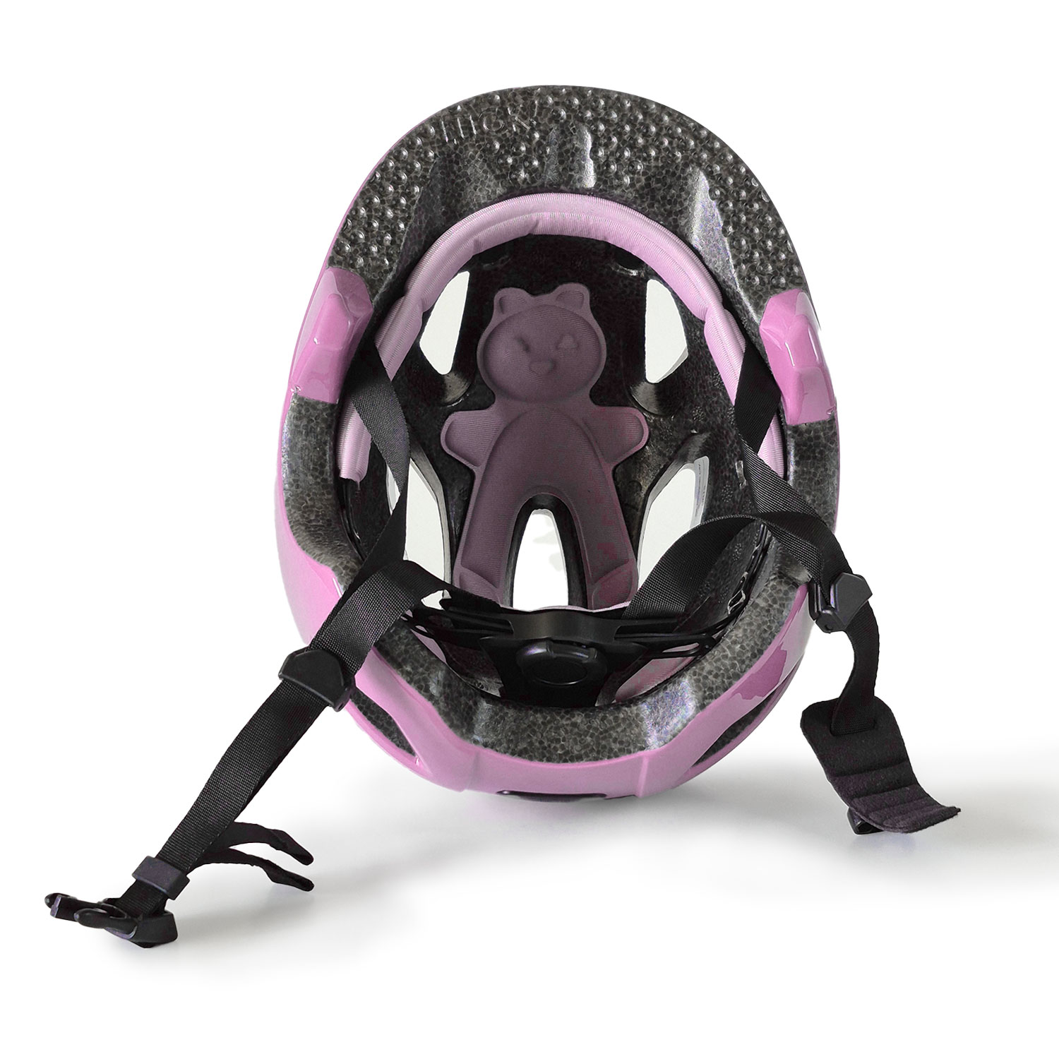 wnętrze kasku dla dzieci yupii xs różowy